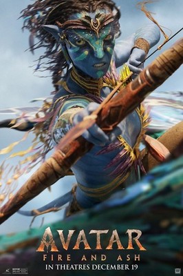 Avatar: Fire and Ash Movie Poster Wall Decor (b) 11x17'' 24x36'' 27x40'' Neytiri