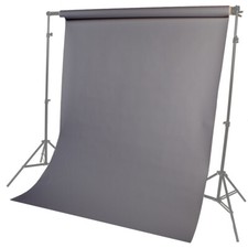LENCARTA 1.35x10.0M Grey Photo Studio Seamless Paper Backdrop Background Roll