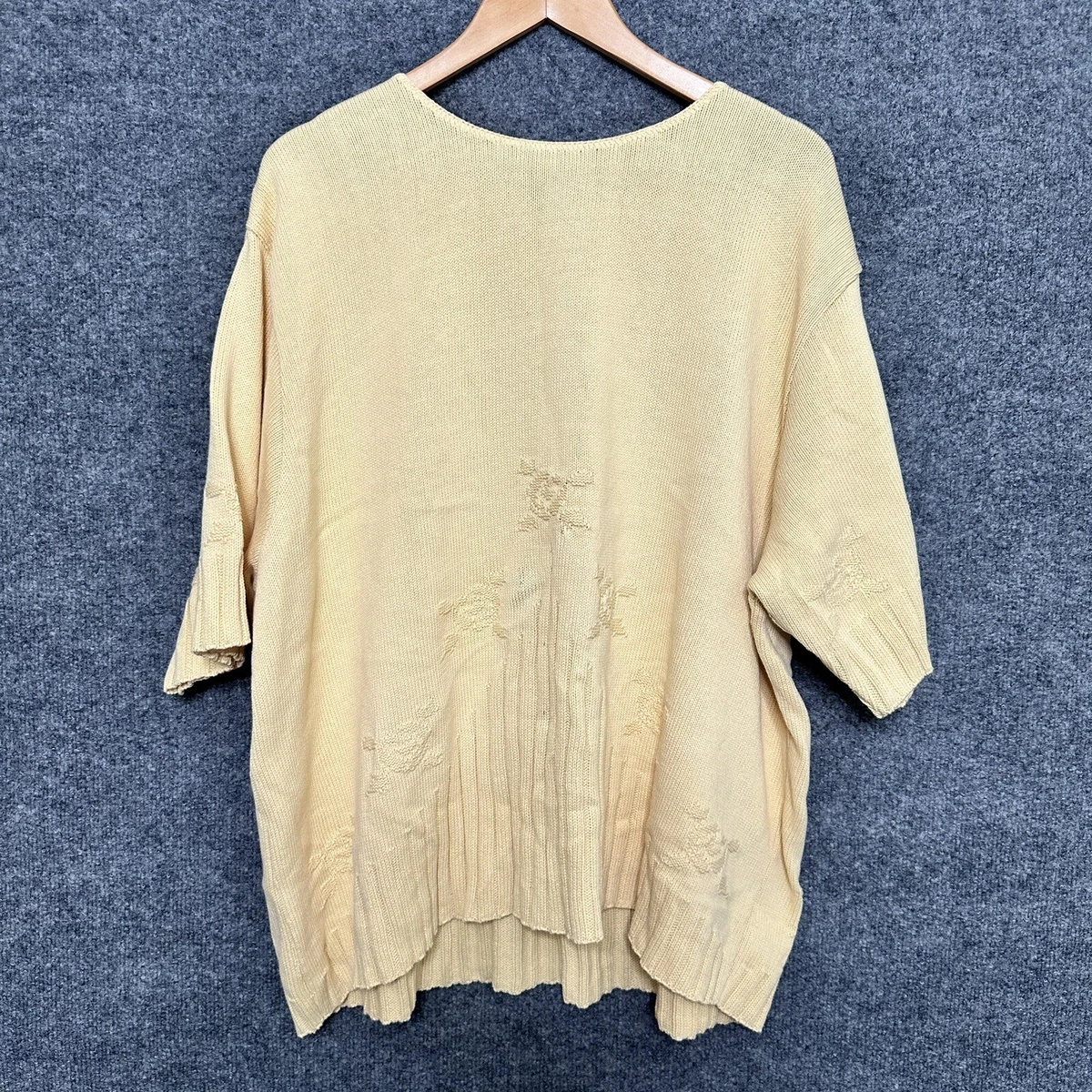 Big yellow shop sweater
