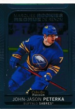 #299 JOHN-JASON PETERKA 2021-22 O-Pee-Chee OPC Platinum MARQUEE ROOKIE RC SABRES