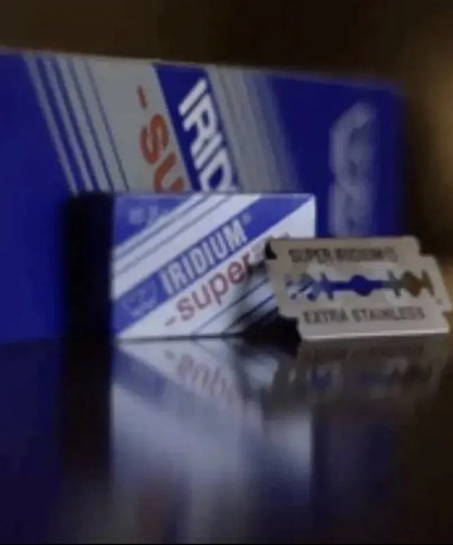 500 Wizamet Super Iridium Double Edge Safety Razor Shaving Blades Made In Russia - Picture 4 of 8