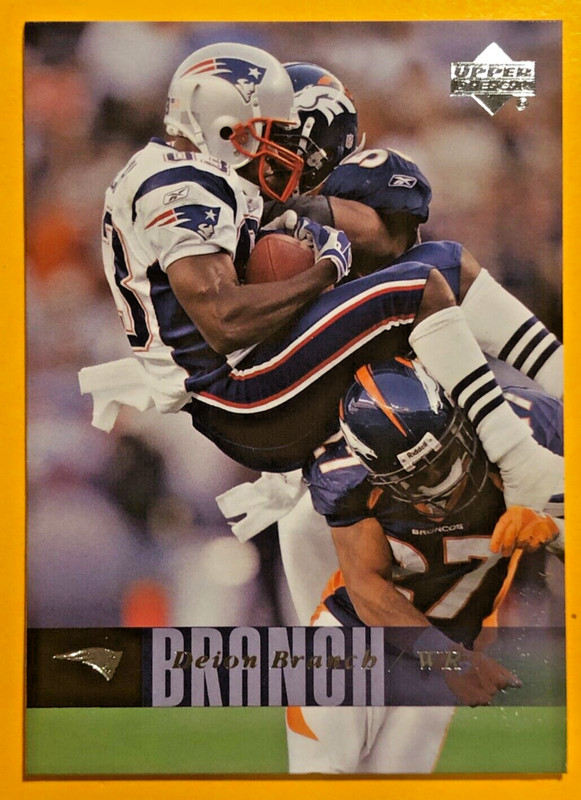 DEION BRANCH 83 NFL Card #115 New England Patriots #115