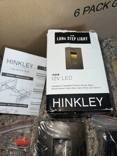 Hinkley Lighting Luna 1 Light Landscape 12v Deck, Matte Bronze - 15508MZ - Picture 4 of 8