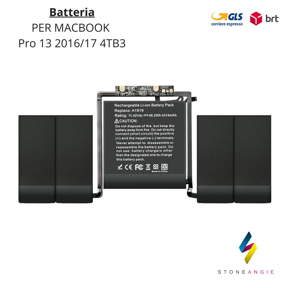 Offerta Batteria MacBook Pro 13 A1706 A1819 | Pari Originale a Prezzo Outlet