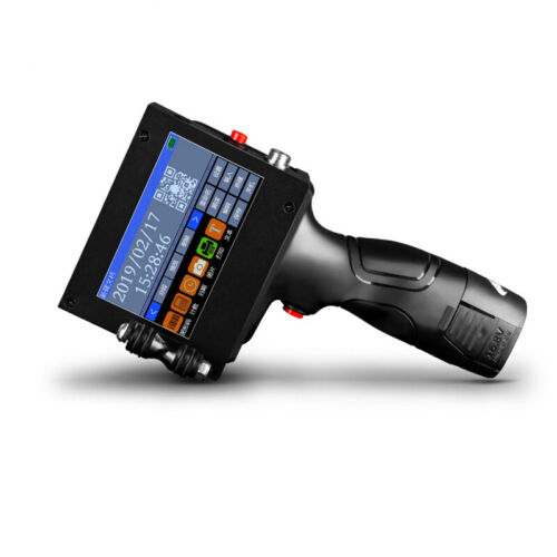 Handheld Inkjet Printer 600DPI Ink Date Text QR Code Barcode Logo Machine - Picture 2 of 8