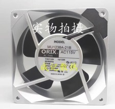 ORIX MU1238A-21B AC115V 14/13W 12CM Aluminum Frame Cooling Fan