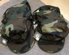 LOT OF 11 Rothco #4510 Unisex Woodland Camo Fatigue Cap Assorted Sizes, NWT