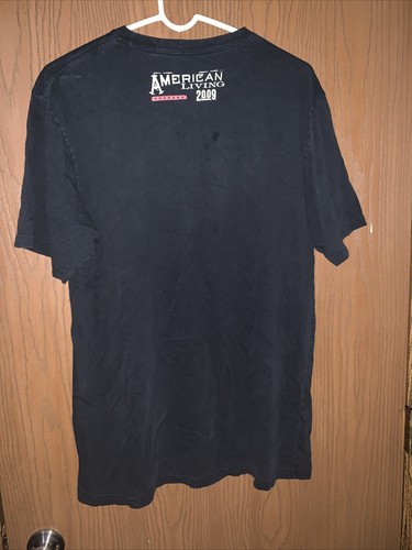 Rascal Flatts Shirt Adult Medium Band 2009 Concert Unstoppable Tour Double Side - Picture 7 of 8