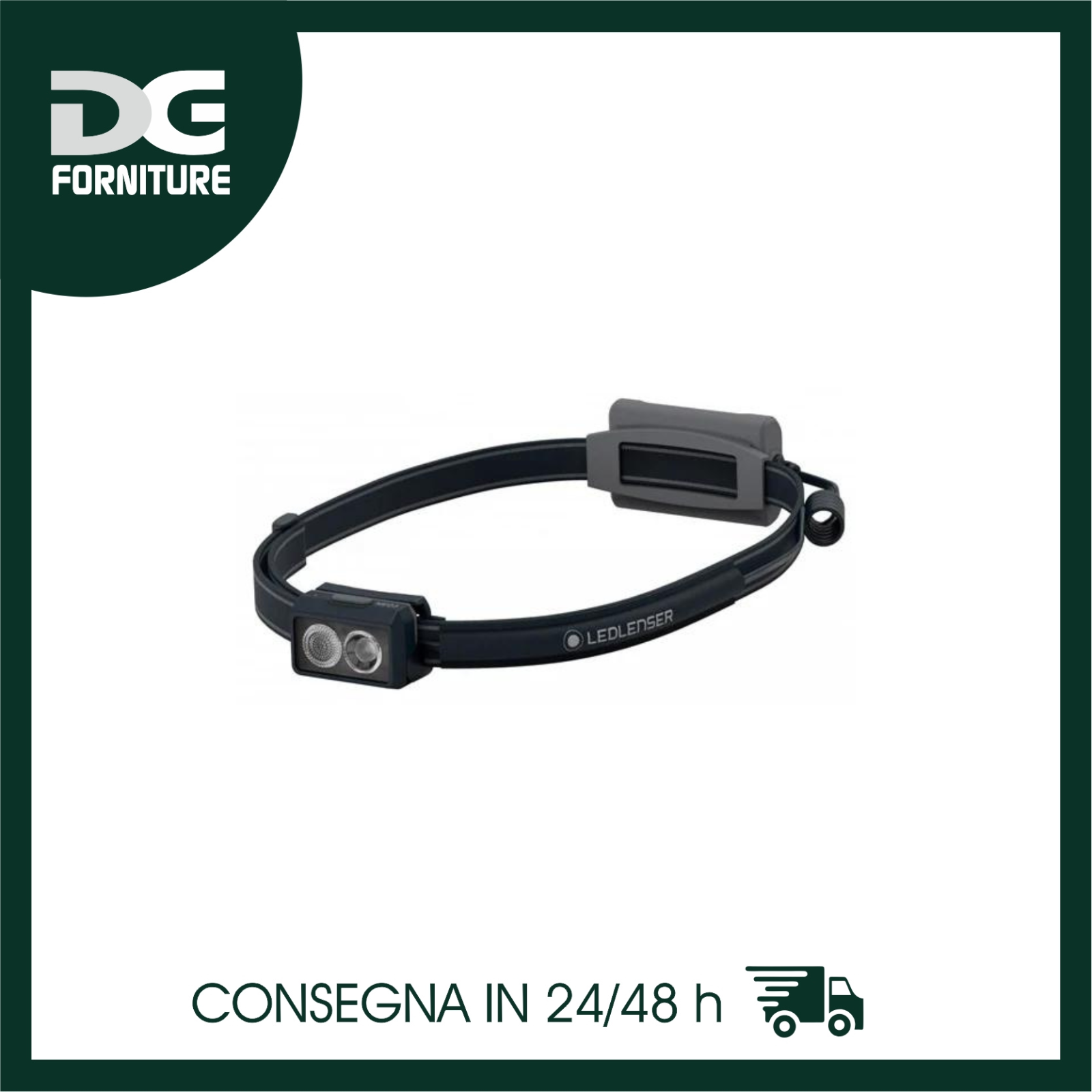 LAMPADA DA TESTA TORCIA LED FRONTALE LED LENSER NEO 3 400 LUMEN 20 H AUTONOMIA