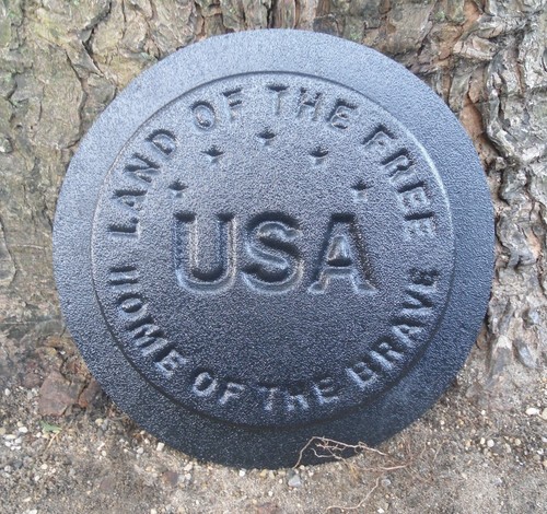 USA terra di libero stampo plastica calcestruzzo intonaco stampo per colata 7,75" x 3/4" - Foto 2 di 4