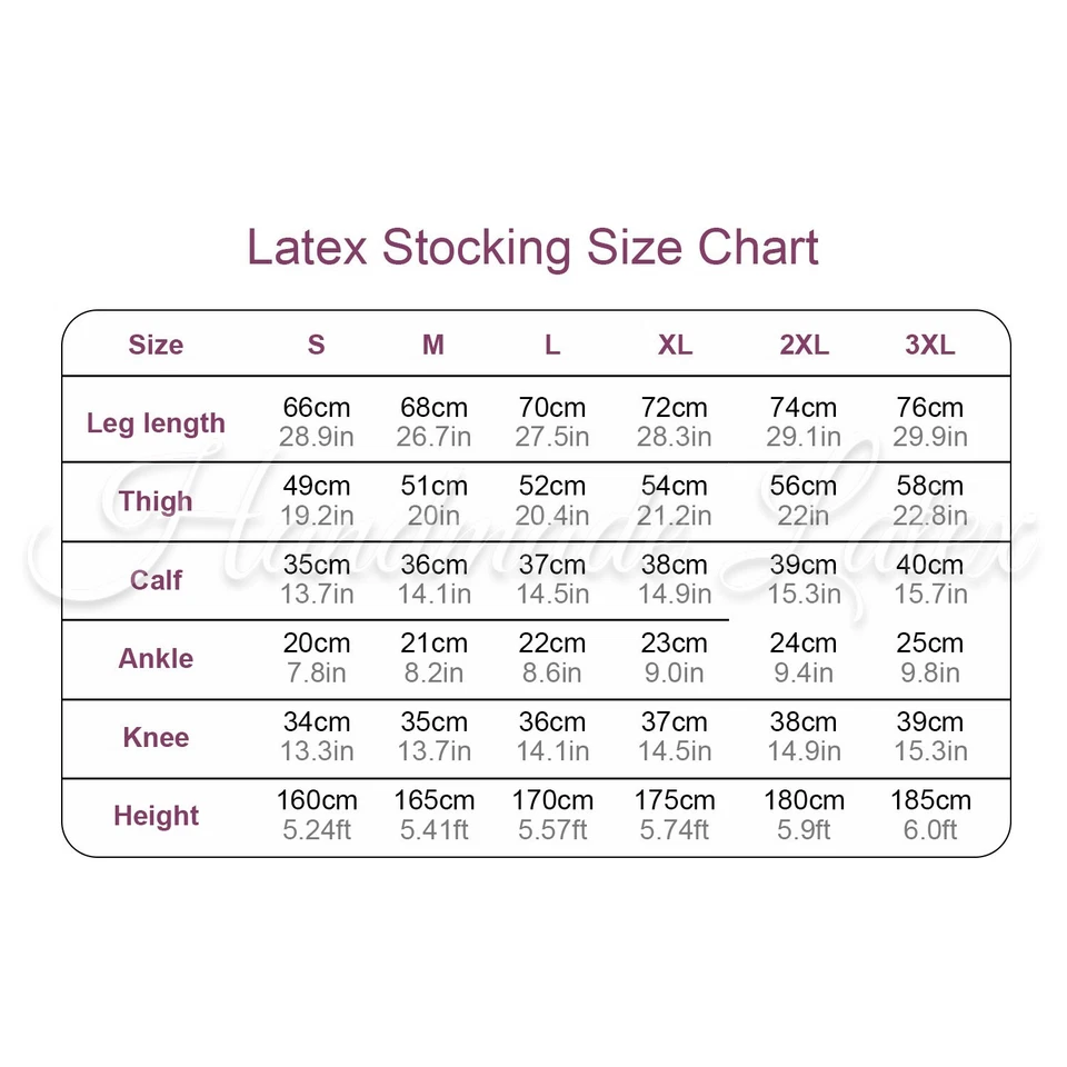 Medias largas negras de látex con rayas en el talón trasero Medias de goma hasta el muslo Foto 2 de 3