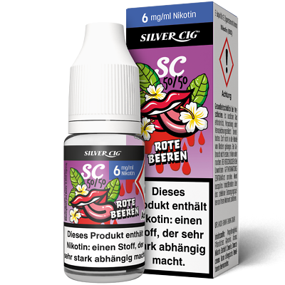 E-Liquid Silver Cig 10 ml mit 3mg/6mg/9mg Nikotin Liquid Rote Beeren |  eBay.de
