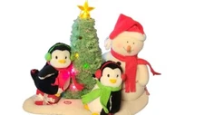 Hallmark 2006 Jingle Pals Very Merry Trio Singing Snowman Sound/Motion NoTag