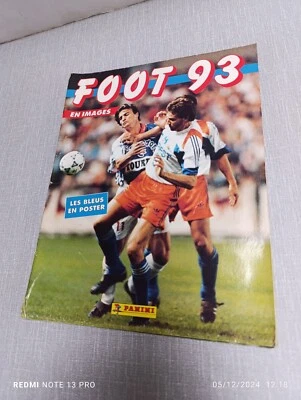 Album Panini FOOT 93 Complet + Poster - Photo 1/4