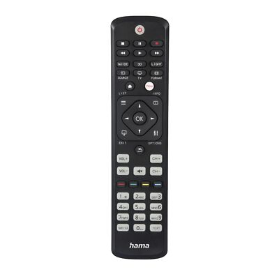 Hama Universal Ersatz Fernbedienung lernfähig Infrarot alle Philips Smart TV S