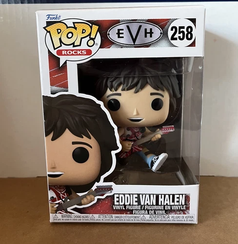Funko Pop! Rocks: Eddie Van Halen with Guitar. NEW in Box! Gift!