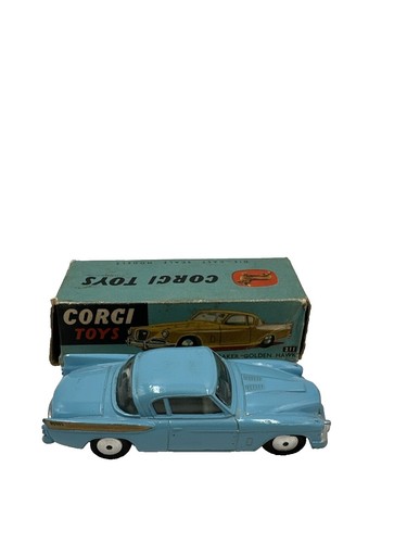 Corgi Studebaker Golden Hawk Green | eBay