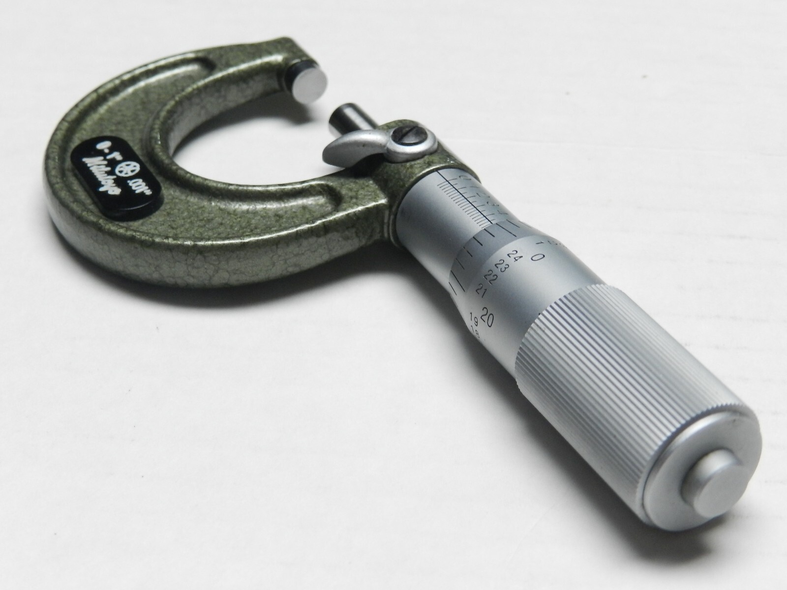 MITUTOYO 01” OUTSIDE MICROMETER No. 103127, MACHINIST TOOLS eBay