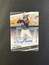 2021 Chronicles Prestige Autograph Red Danny Mendick Auto /100
