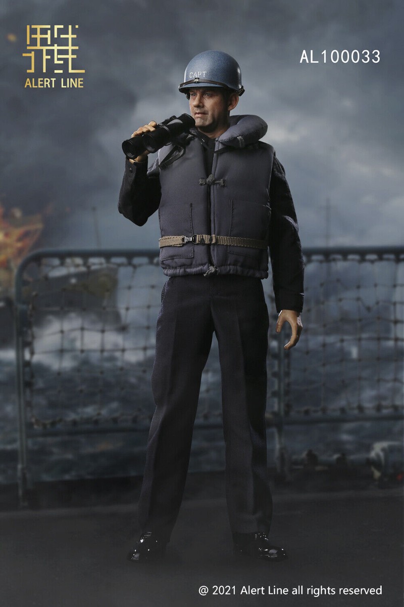 テンダーロイン STOLE CHECKER NAVY Alert Line AL100033 WWII US NAVY Destroyer Commander 1/6