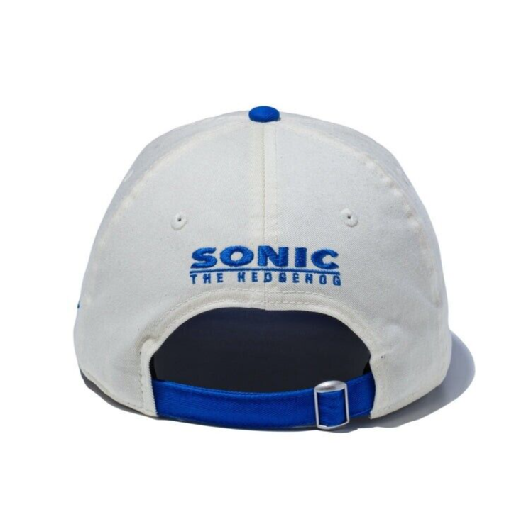 New era 9THIRTY SONIC THE HEDGEHOG Chrome White Blue Size M/L