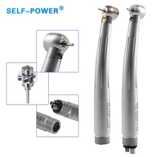 NSK Style Dental Fiber Optic LED E-generator Handpiece 2/4H Turbine Rotor
