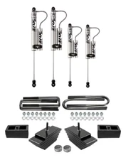Ford F250 4X4 3" Front 2" Rear Lift Kit w/ Reservoir Fox Shocks For 1999-2004