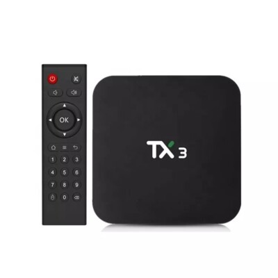 AUSHA TX3 Android Smart Box 4GB RAM 64GB ROM 8K HDR Media Player Smart Streaming