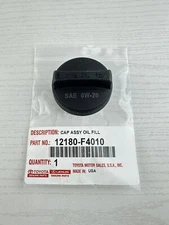 Toyota Lexus Engine Oil Filler Cap "0W20" GENUINE OEM PART 12180-