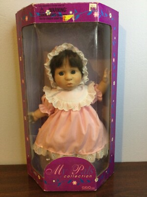 VTG GiGo Expressive Face Dolls My Pals Collection 10'' Blue Eyes Pouty lips NIB