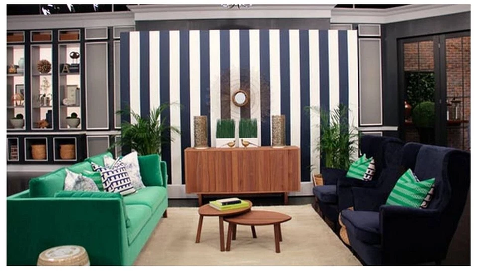 Lote 2 IKEA SKÄRBLAD Almohada Cojín Cremallera Funda Falsa Azul Verde Algodón 20"x20" Foto 2 de 4