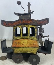 Antique 1922 Toonerville Trolley Wind-up Fontaine Fox Made in Germany