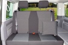 Second Skin Schonbezug 2er-Bank VW T6.1 Multivan/California Beach, Design „Qu...