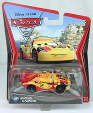 2010 Disney Pixar Cars 2 Miguel Camino 23 Diecast Vehicle Brand New Sealed