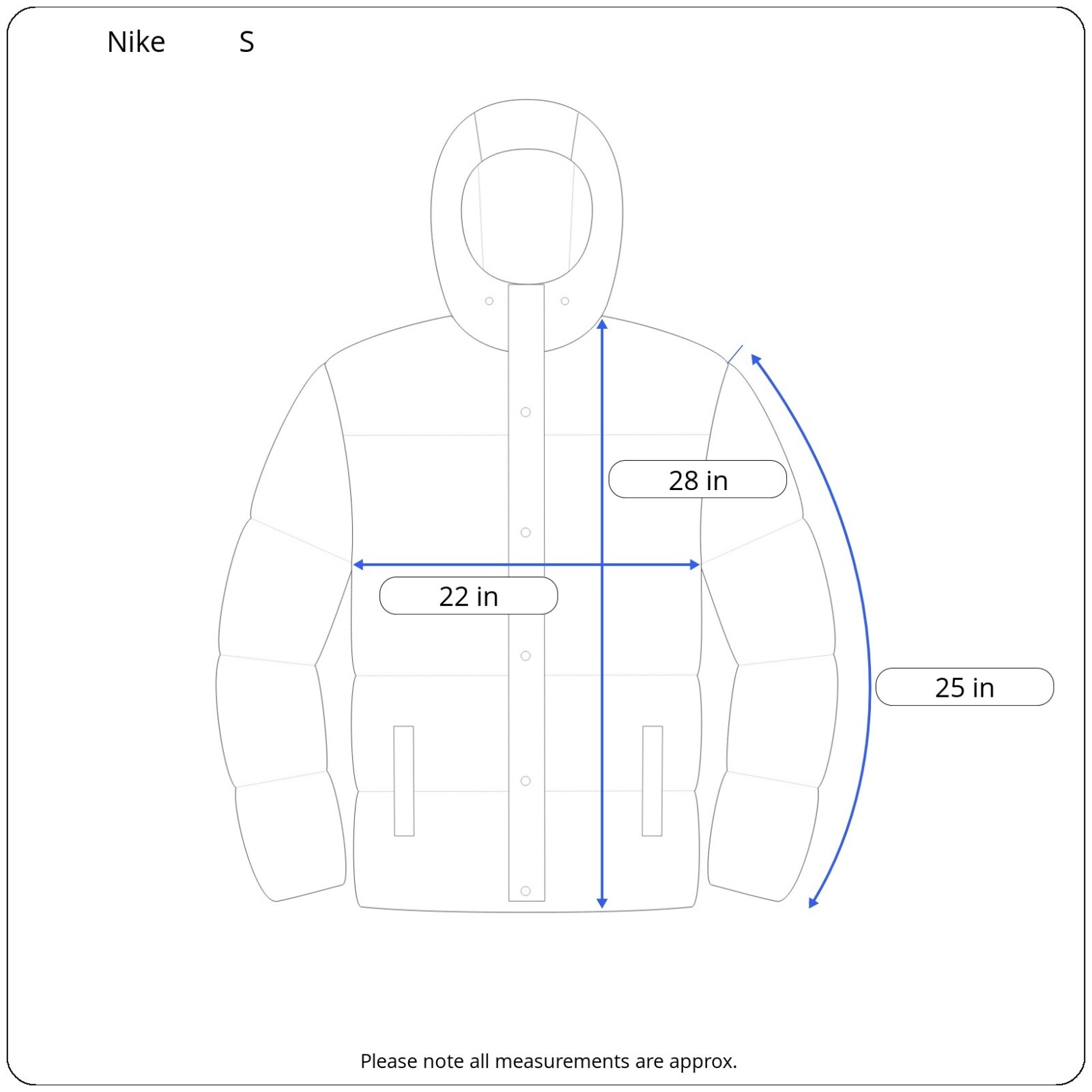 SACAI X NIKE Giacca a vento uomo Nike Golf Storm Fit blu colorblock full zip taglia S