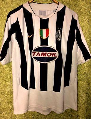 新品タグ付き JUVENTUS 2003/2004 ユニフォーム NIKE JUVENTUS ITALY 2003 2004 HOME FOOTBALL SOCCER SHIRT JERSEY