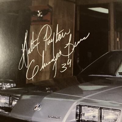 Mid 80's Chicago Auto Show-Walter Payton Hand-Out / Facsimile