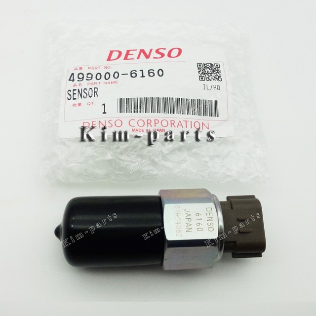 Original DENSO Fuel Rail Pressure Sensor 4990006160 for Navara XTrail