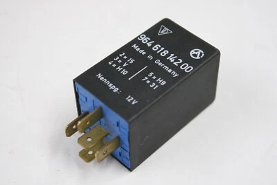 Porsche 911 964 (1989-1990) OEM Rear Spoiler Relay 96461814200 - Imagen 1 de 3