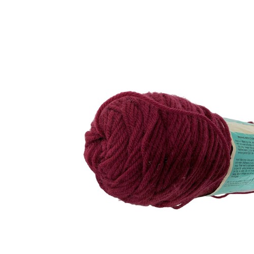 Mary Maxim Starlette Yarn Red Orlon Acrylic 3.5 oz 100 g AT389 Vintage - Picture 7 of 9