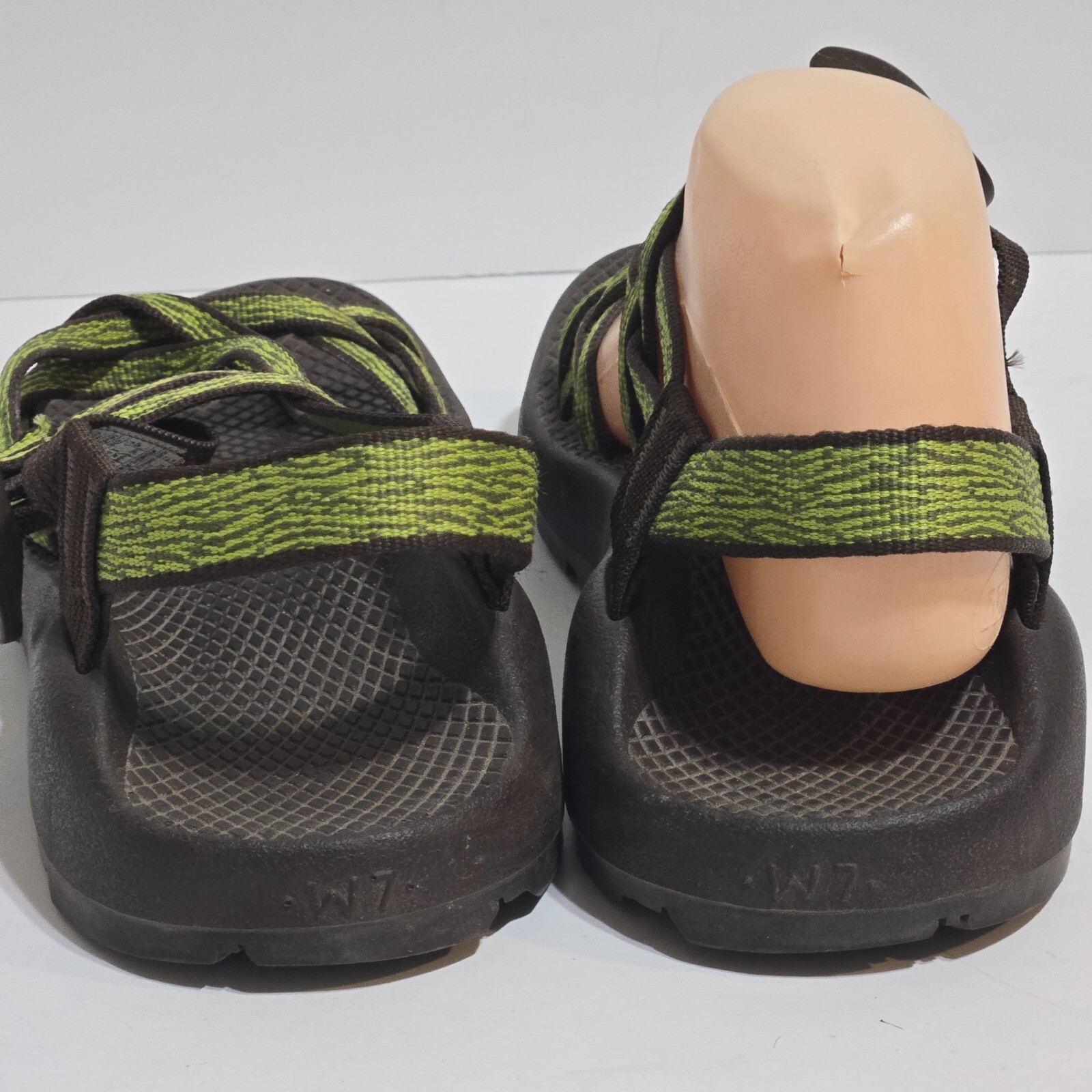 Chaco ZX/2 Classic Womens Sz 7 Sandals Green Terrain Hiking