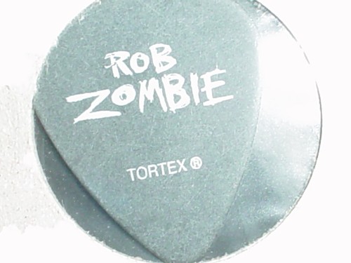 ROB ZOMBIE Logo Concert Tour RaRe Early or Mid 2000's GUITAR PICK