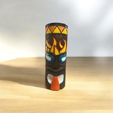 ChiselCraft Large 25cm Tiki Totem Tribal Art Maori Style Solid Free Standing O