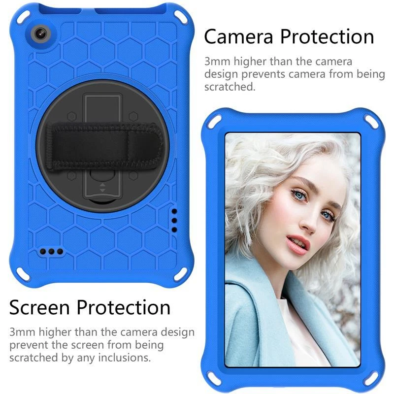 Kids Case For Amazon Fire 7 HD 8 HD 10 Tablet ShockProof EVA Foam Stand Cover - Image 4 of 4