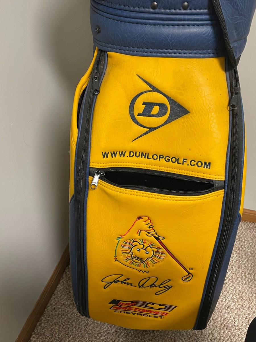 DUNLOP ゴルフバッグ collectors golf bag John Daly signed, Dunlop Golf, 84 Lumber