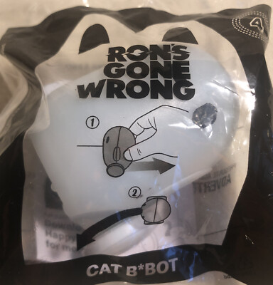 #4 Cat B Bot Ron s Gone Wrong 2021 McDonald's Happy Meal Toy