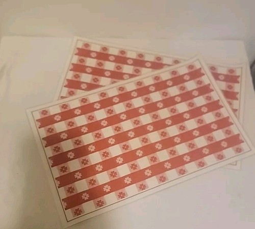 1977 Pizza Hut Denver Broncos Place Mat Set of 2 AFC Champs W/78 Schedule-EUC! - Picture 5 of 6