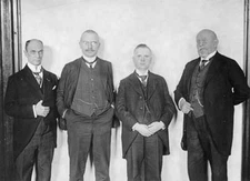 The Presidium of the newly elected Prussian Landtag from left V- 1921 Old Photo
