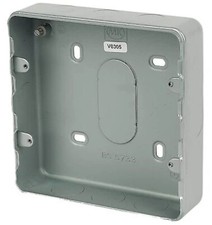 MK - Grid Plus Metalclad 6-8 Gang Module Surface Box K48893ALM
