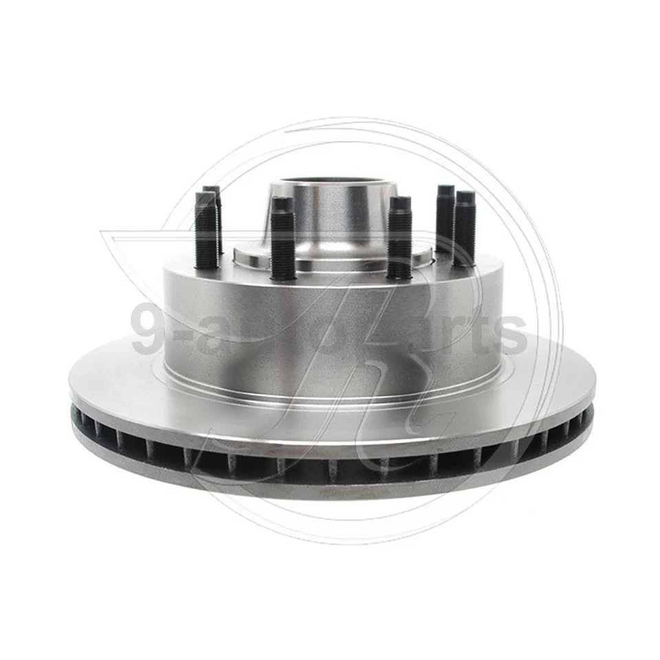 Rotor de freno delantero y buje pastillas de freno de cerámica para Ford E-250 2003-2007 Foto 4 de 4